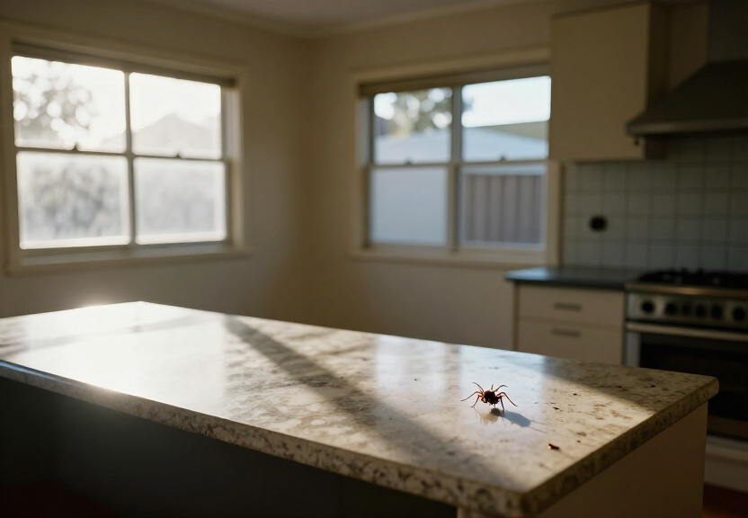 Termite damage in an Appin home before treatment